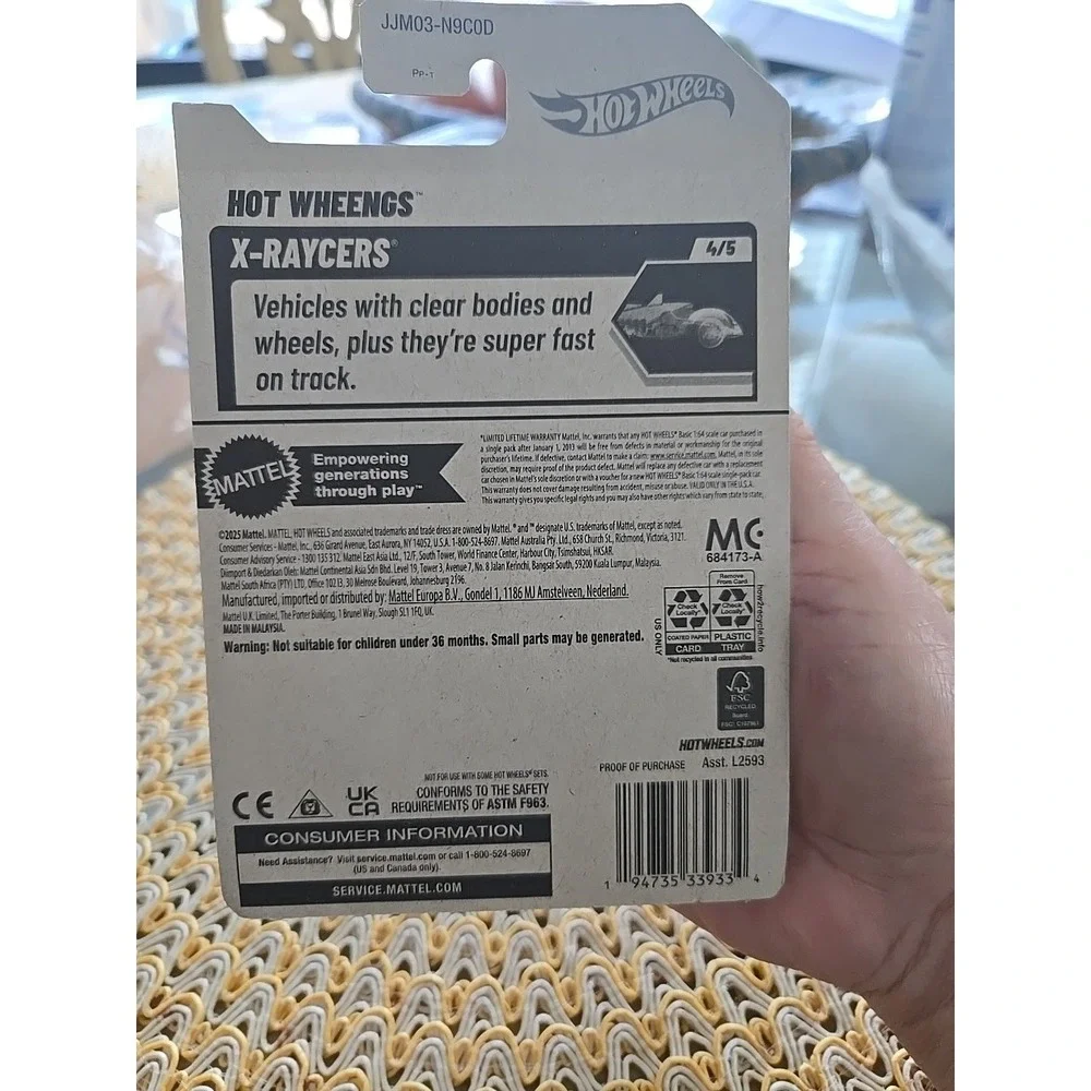 Hot Wheels Wheengs Treasure Hunt-X-Raycers #81/250